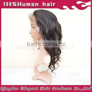 2015 New Products Full Lace Virgin Brazilian Human Hair Wigs thumbnail-2