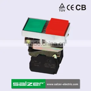 Salzer SA22-BW8465 Double Button Switch With LED Lamp thumbnail-1