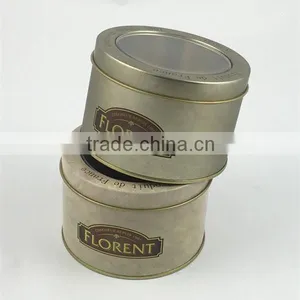 Round Copper Tin Canister for Tea Pack thumbnail-6
