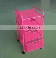 AN308 ANPHY Removable Office Supplies Three Drawer Documents Holder Stationery Organizer Mental Wire Mesh 31.5*33*63cm thumbnail-1