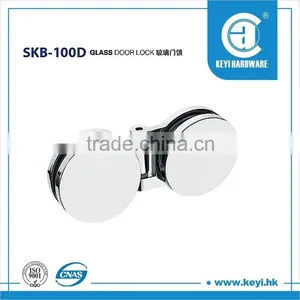 SKB-100D Double Side Glass Door Lock , Folding Cabinet Glass Door Walls Hinges in South America thumbnail-1