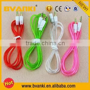 New Products 2016 Car AUX Stereo Jack 3.5MM Audio Cable For Sale thumbnail-1
