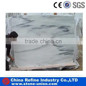 High Quality White Grey Veins Stone Slab Marble Slabs thumbnail-3