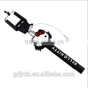 Customized 3d Cartoon Selfie Extendable Handheld Stick Monopod thumbnail-4