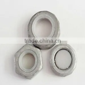 Transmission Tower Hexagonal Anti-theft Nut With Spring & Ball for M16 thumbnail-1