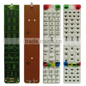 New Rubber Button 55 Keys Universal Lcd tv Remote Control thumbnail-4