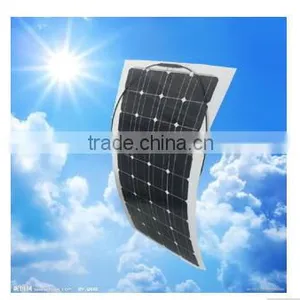 High Efficiency and Good Quality 100w Semi Fexible Solar Panel, Solar Power System for System Quality Choice thumbnail-3