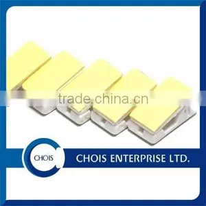High Quality Self Adhesive Plastic Clips White Color 5735-3008 thumbnail-5