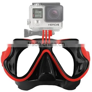 Hot Arrivals Summer Promotion Scuba Diving Set Mask Accessories Gopro Snorkel Mask thumbnail-2