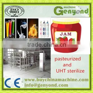 Liquid Dairy Fruit Juice Semi-automatic UHT Sterilizer Machine thumbnail-1