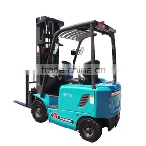 1.5 TON 4-Wheel Electric Forklift Trucks for Sale thumbnail-1