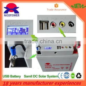 Nice People Power 12v 20ah Solar Portable Mini System thumbnail-1