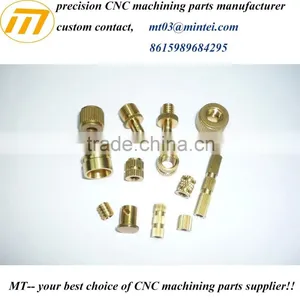 Customized CNC Machining Gold Plated Brass 3604 Standoff thumbnail-5