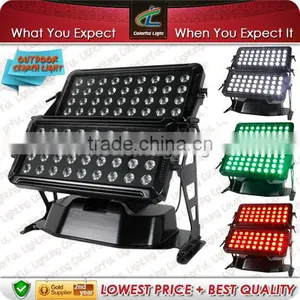 Outdoor IP65 Waterproof High Power 72pcs x 10W RGBW 4-in-1 Led New Wall Washer Led City Color Lights thumbnail-1