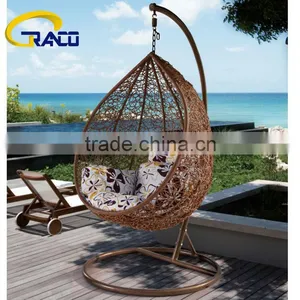 Granco KAL737 Patio Hanging Egg Chair thumbnail-1