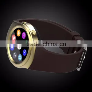 1.22 Inch IPS Round Screen Support Heart Rate Monitor Watch Bluetooth SmartWatch thumbnail-3
