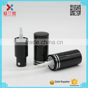 High Quality 18mm Black Perfume Sprayer With Aluminum Cap thumbnail-1