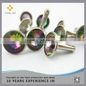 Decorative Metal Rhinestone Rivet for Garment thumbnail-1