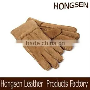 HS1319 Double Face Leather Gloves thumbnail-1