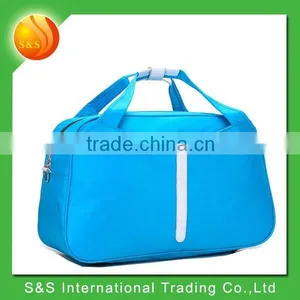 Blue Male and Female Business Travelers Folding Sky Travel Luggage Bag thumbnail-2