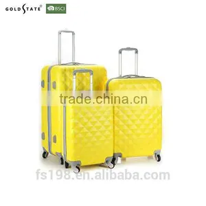 Yellow Color Three-pieces Popular Trolley Luggage Set thumbnail-1