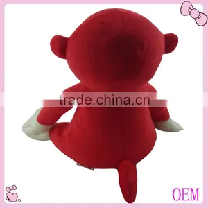 Factory Wholesale Funny Red Monkey Plush Toys thumbnail-3