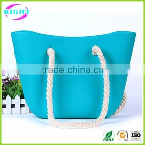 Custom Promotional Silicone Beach Bag Recycled Bag thumbnail-3