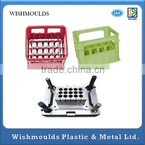 Plastic Injection 24 Bottles Beer Crate Mould thumbnail-1
