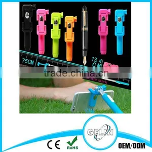 2015 Wireless Wholesale Extendable Hand Held Selfie Monopod thumbnail-1