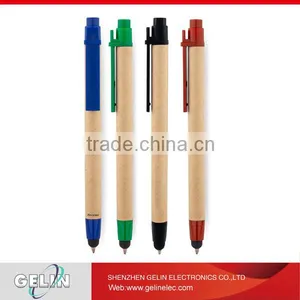 New Arrival Recycled Paper Ballpoint Touch Stylus Pen thumbnail-1