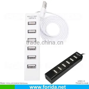 Rectangle 2.0 Version USB 7 Port Multi Hub thumbnail-1