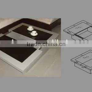 Tea Table With Storage Modern Design thumbnail-1