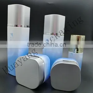 Square Glass Bottle With Screw Cap and Pump a Family Glass Bottle thumbnail-2