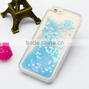 Mobile Phone Case Wholesale Quicksand Glitter Liquid TPU Phone Case For Iphone 6 and 6s thumbnail-2