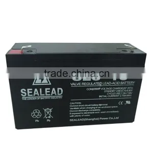 2016 Maintenance Free 6v 10Ah UPS Sealed VRLA Battery thumbnail-2