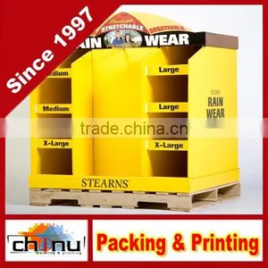 Rainwear Corrugated Board Pallet Display (310034) thumbnail-1