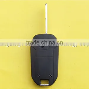 New Remote Keyless Entry Flip Car Key 2 Buttons for Chevrolet Captiva no Rubber Pad thumbnail-3