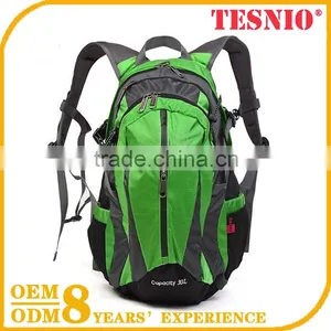 Green Fashion College Bag Hiking Backpack Best Travel Bags Knapsack High Quality thumbnail-1