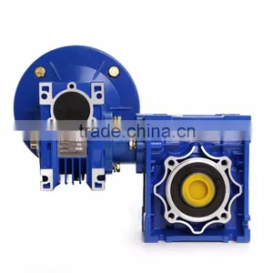 Beautiful Double NMRV 030+NMRV 040worm Gear Reducer Combination Gearbox BEST QUALITY IN CHINA Attractive and Reasonable Price thumbnail-4