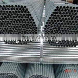 BS1387/ASTM A53/EN39 Hot Dipped Galvanized Scaffolding Steel Pipe thumbnail-2
