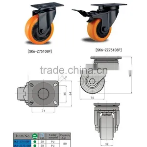 SK6-Z75108P High Quality Super Heavy Duty Caster Wheel thumbnail-3