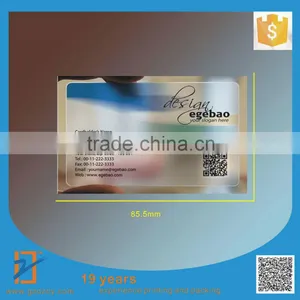 Customized 500pcs Plastic Transparent PVC Business Cards + 28 Templates Design For Choice + Free Design, Free Shipping thumbnail-6
