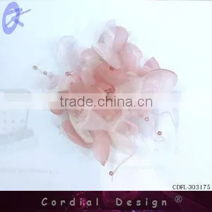 2013 Pretty Lady Ruffle Chiffon Rose/rosette Flowers as Shoe Flower/hair Flower thumbnail-1
