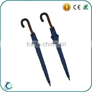 Top Quality Automatic Open Fiberglass Frame Windproof Straight Umbrellas thumbnail-4