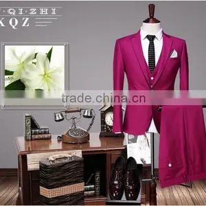 Top Brand Coat Pant Men Suit High Quality Man Italian Suit Fabric thumbnail-2