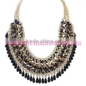 Fashion Bohemia Multi-layer Tassel Statement Beaded Necklace Quality Choice thumbnail-6