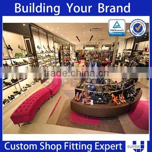 2016 New Design Wooden Step Display Shoes Furnitures for Stores thumbnail-1