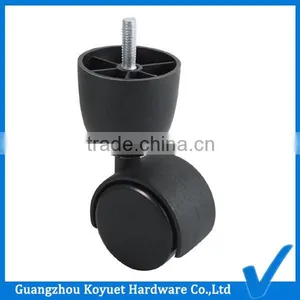 KOYUET Cheap Small Order Accepted Nylon Heavy Duty Stem High Quality Castor Wheel thumbnail-1