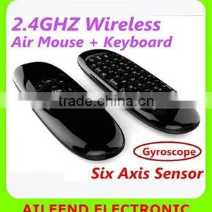 C120 For Android PC Keyboard Remote Air Mouse Gyroscope Air Mouse thumbnail-1