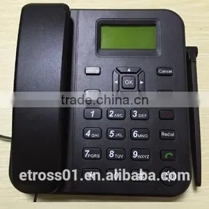 1 SIM Card GSM Cordless Phone 6088, Quadband(850/900/1800/1900mhz) With FM Radio thumbnail-3